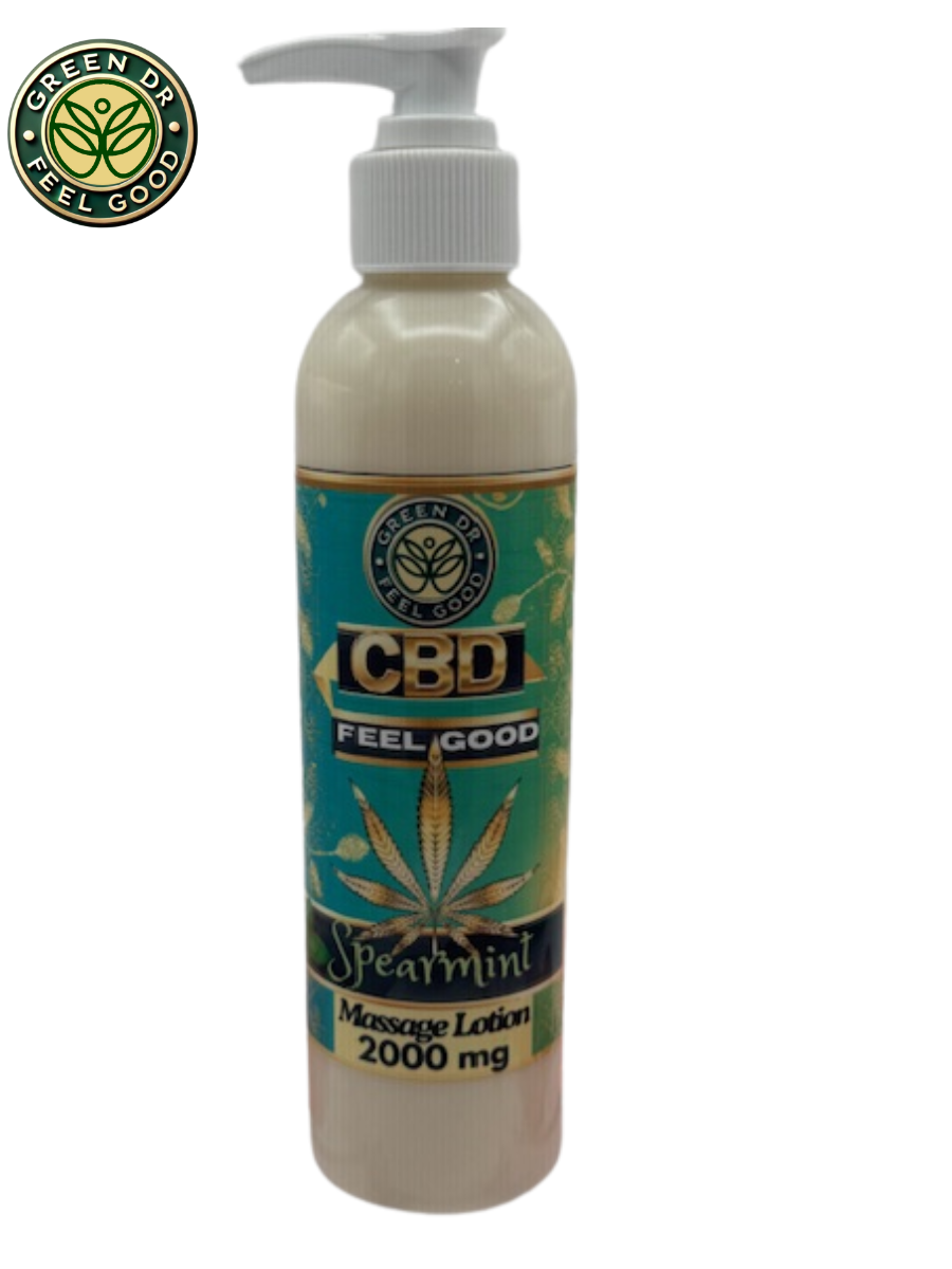 CBD Massage lotion 1000 mg CBD - The Original Green DR CBD