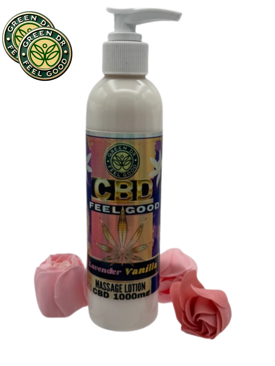 CBD Massage lotion 1000 mg CBD - The Original Green DR CBD