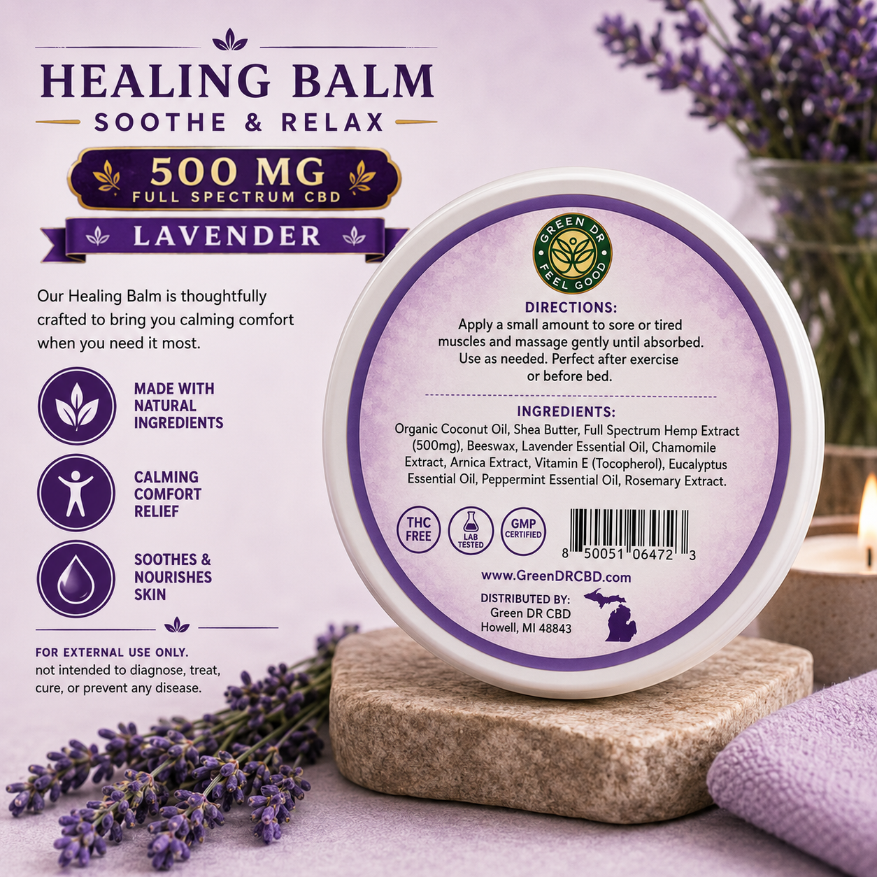 CBD Balm for Sore Muscles and Everyday Recovery