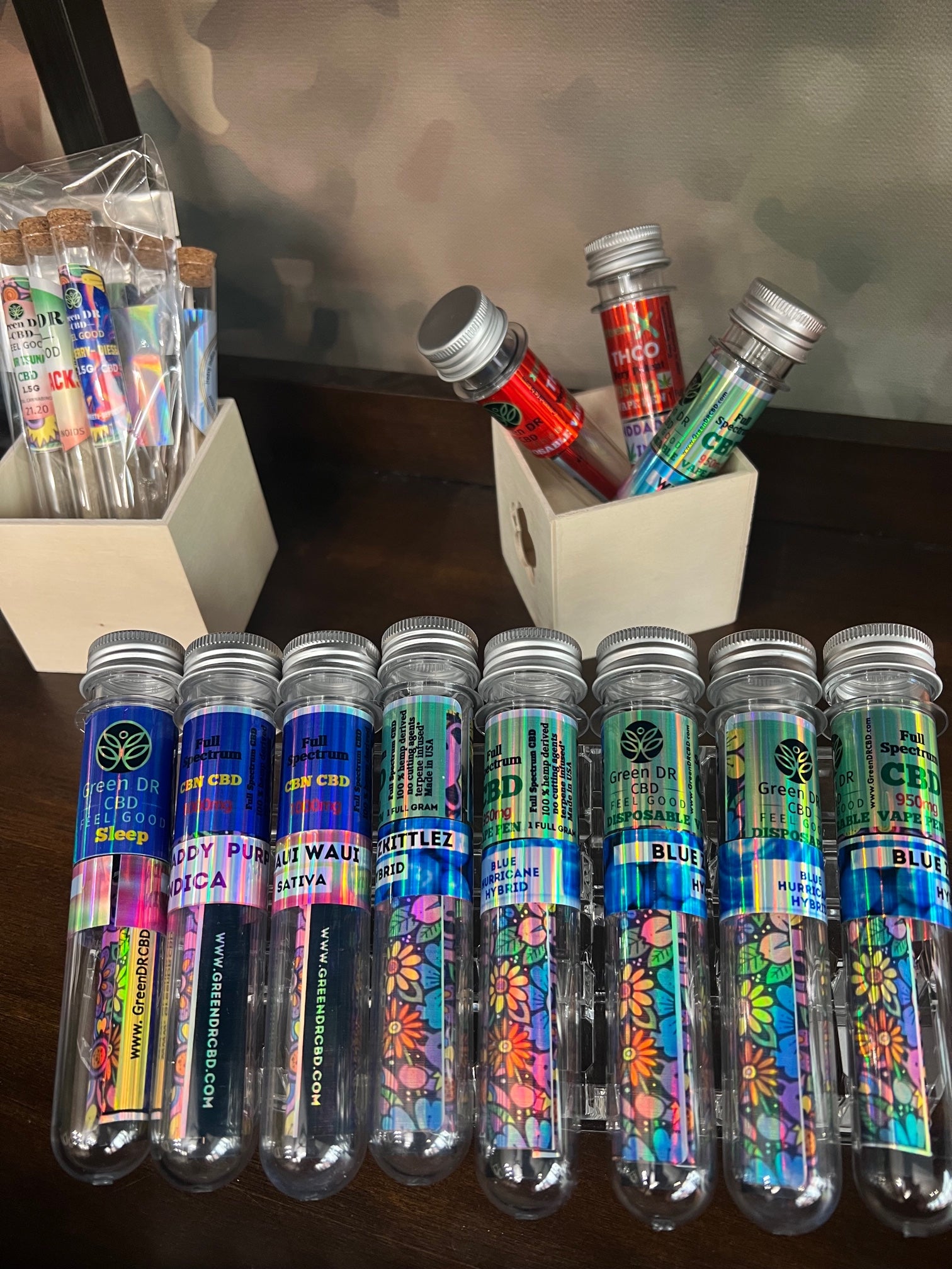 Best CBD Disposable vape pen WITH NATURAL TERPENES - The Original Green DR CBD