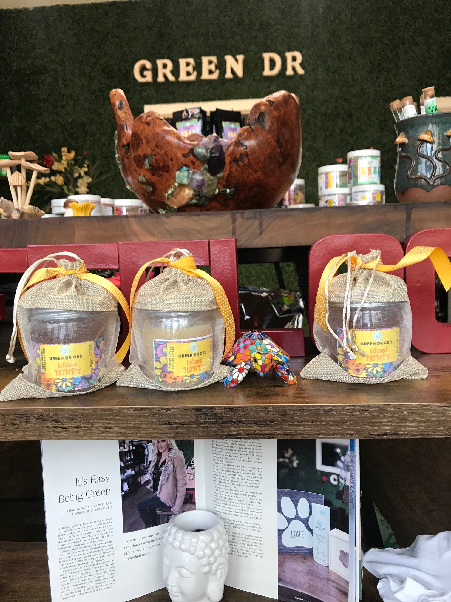 CBD Honey for the whole family including our furry babies - The Original Green DR CBD