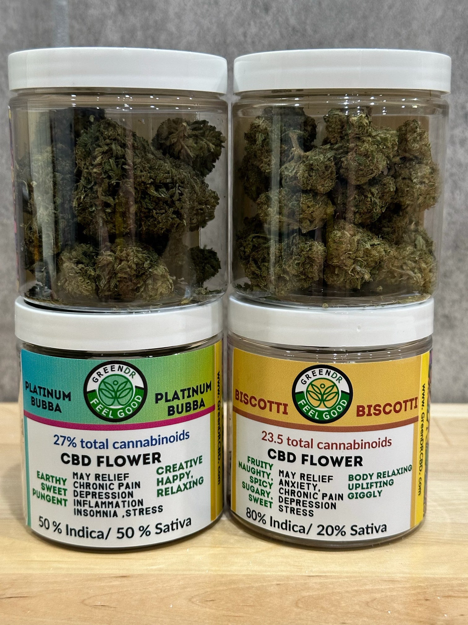CBD Flower High Potency - The Original Green DR CBD