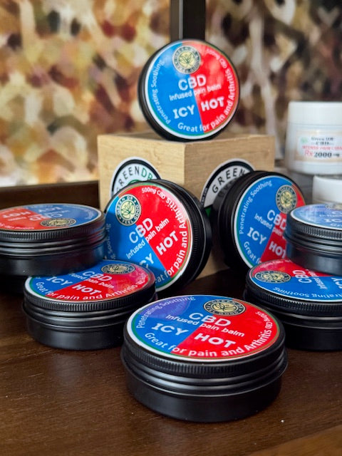 CBD pain balm 500 mg - The Original Green DR CBD