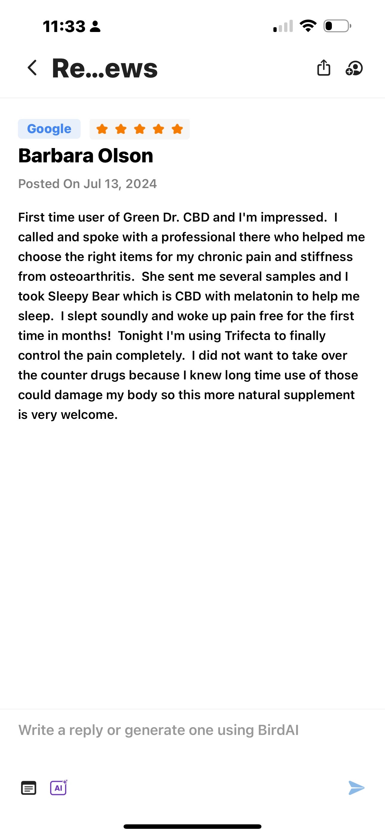 CBD Sleepy gummy Bears our BEST SELLER - The Original Green DR CBD