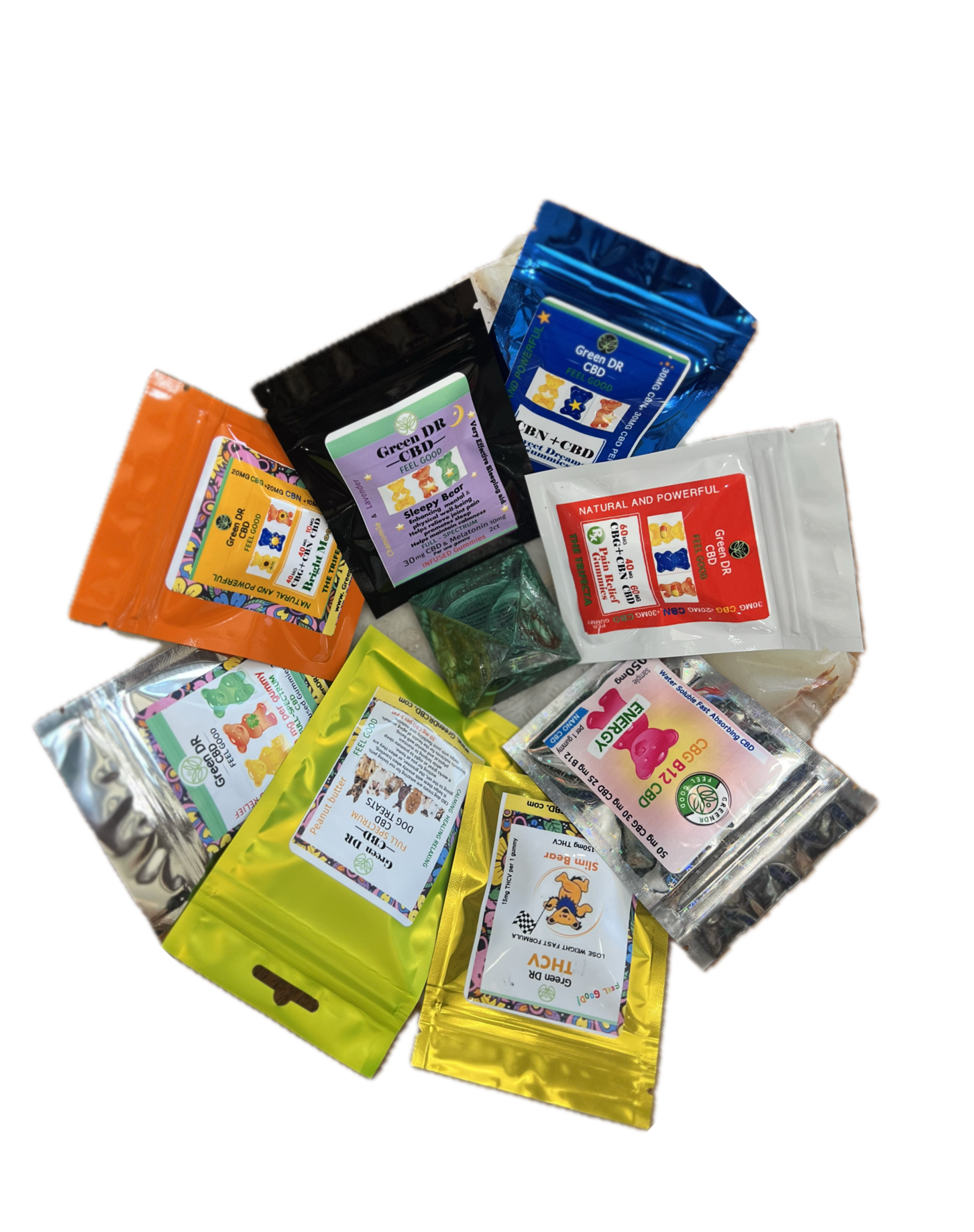 FREE CBD SAMPLES with $ 50.00 minimum purchase - The Original Green DR CBD