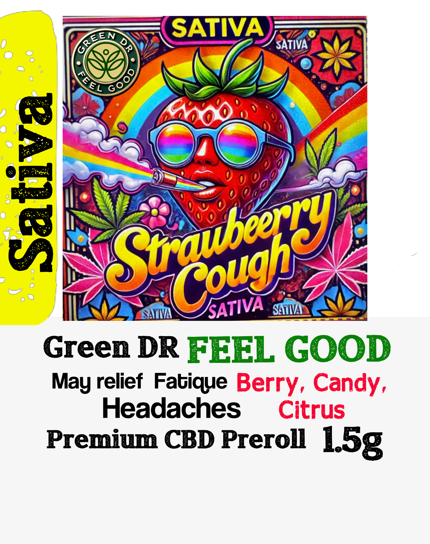 CBD Pre-Rolls over 20 % of CBD 1.5 grams per pre-roll