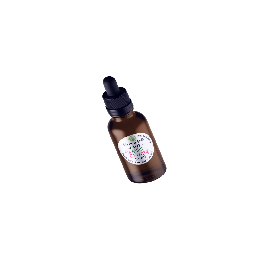 CBD Tincture 850mg - The Original Green DR CBD