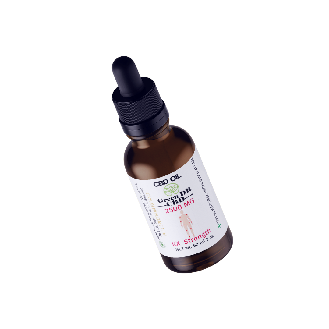 CBD Tincture (2500mg) - The Original Green DR CBD