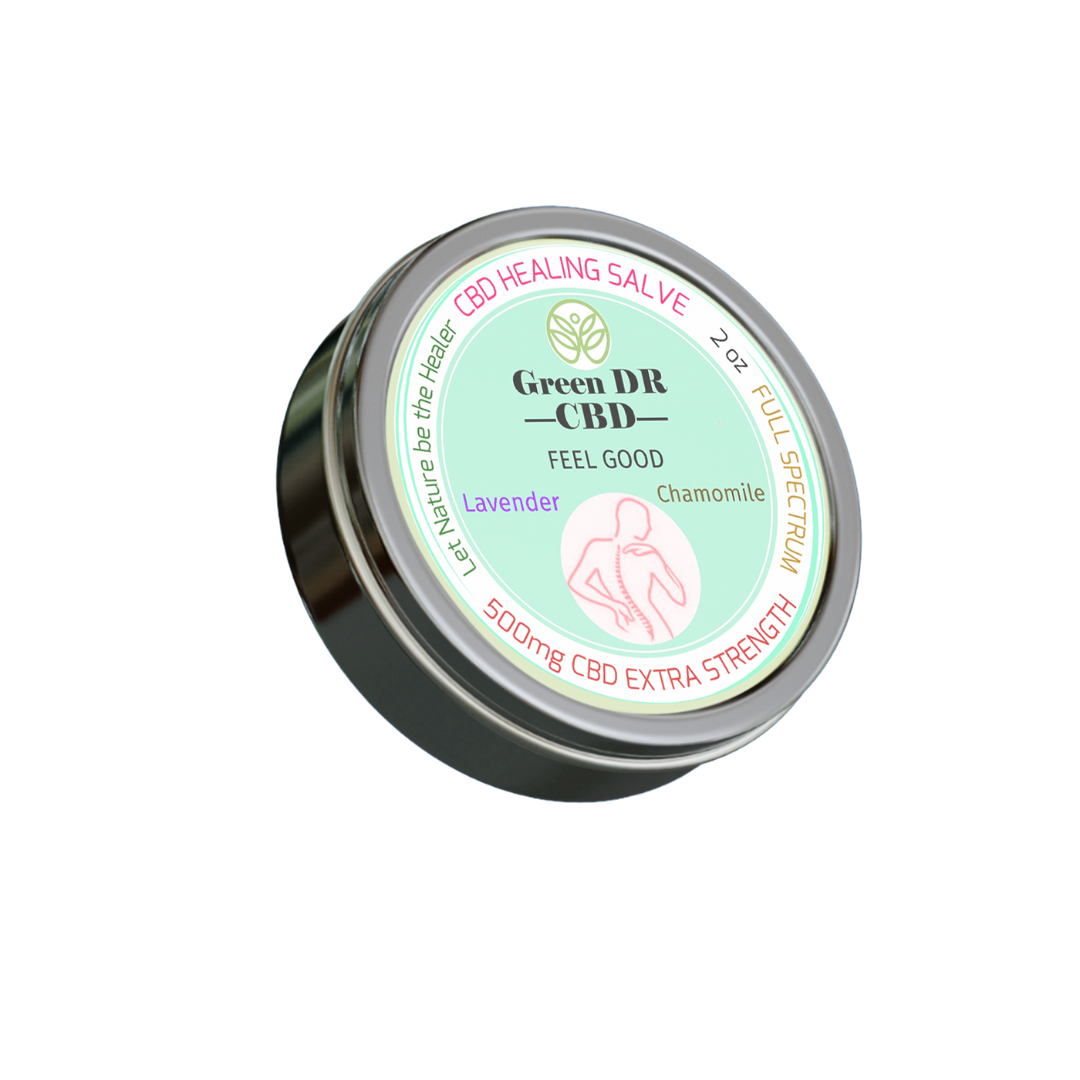 CBD Healing Salve (500mg) - The Original Green DR CBD