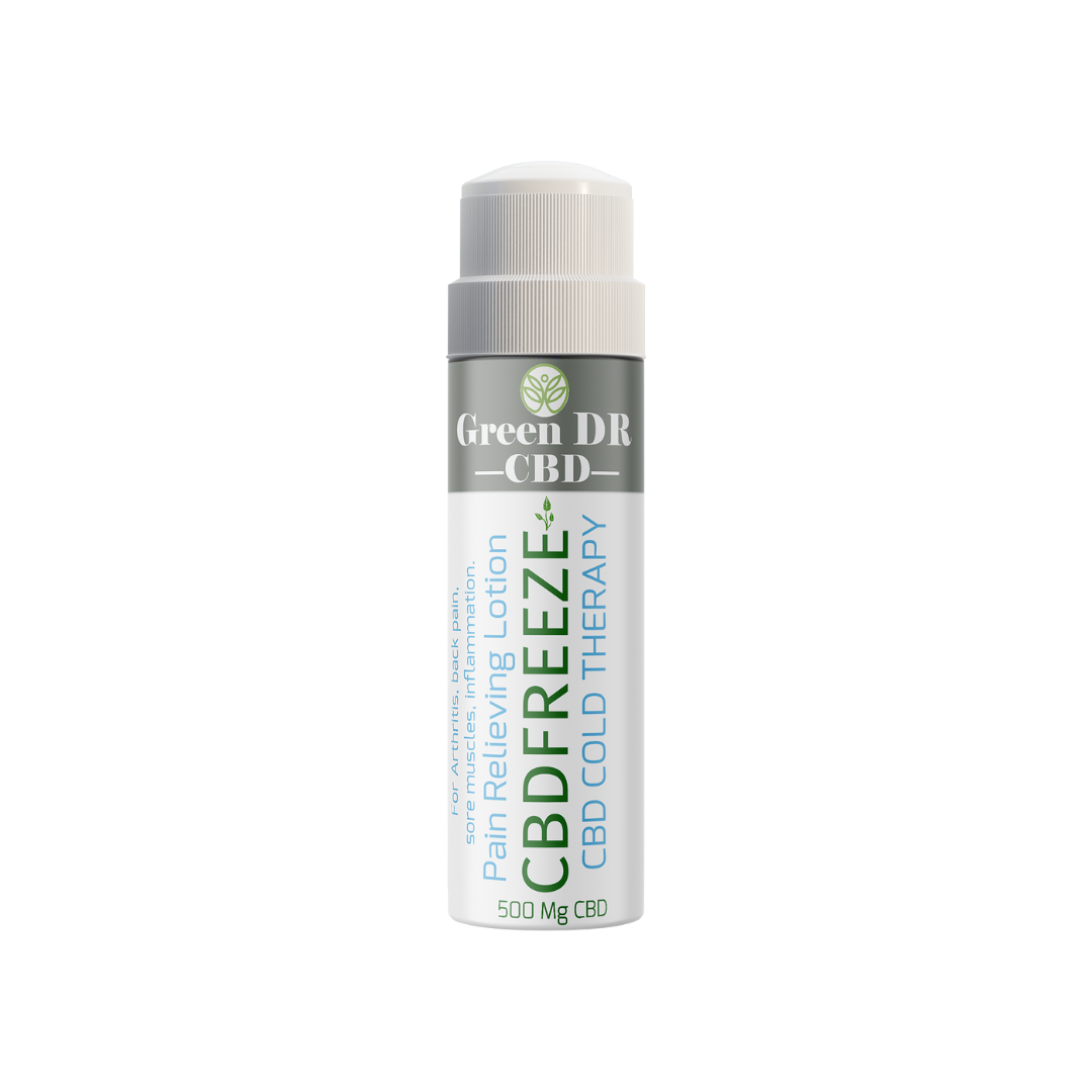500 mg & 1000 mg CBD Freeze Roll-On | Green DR CBD