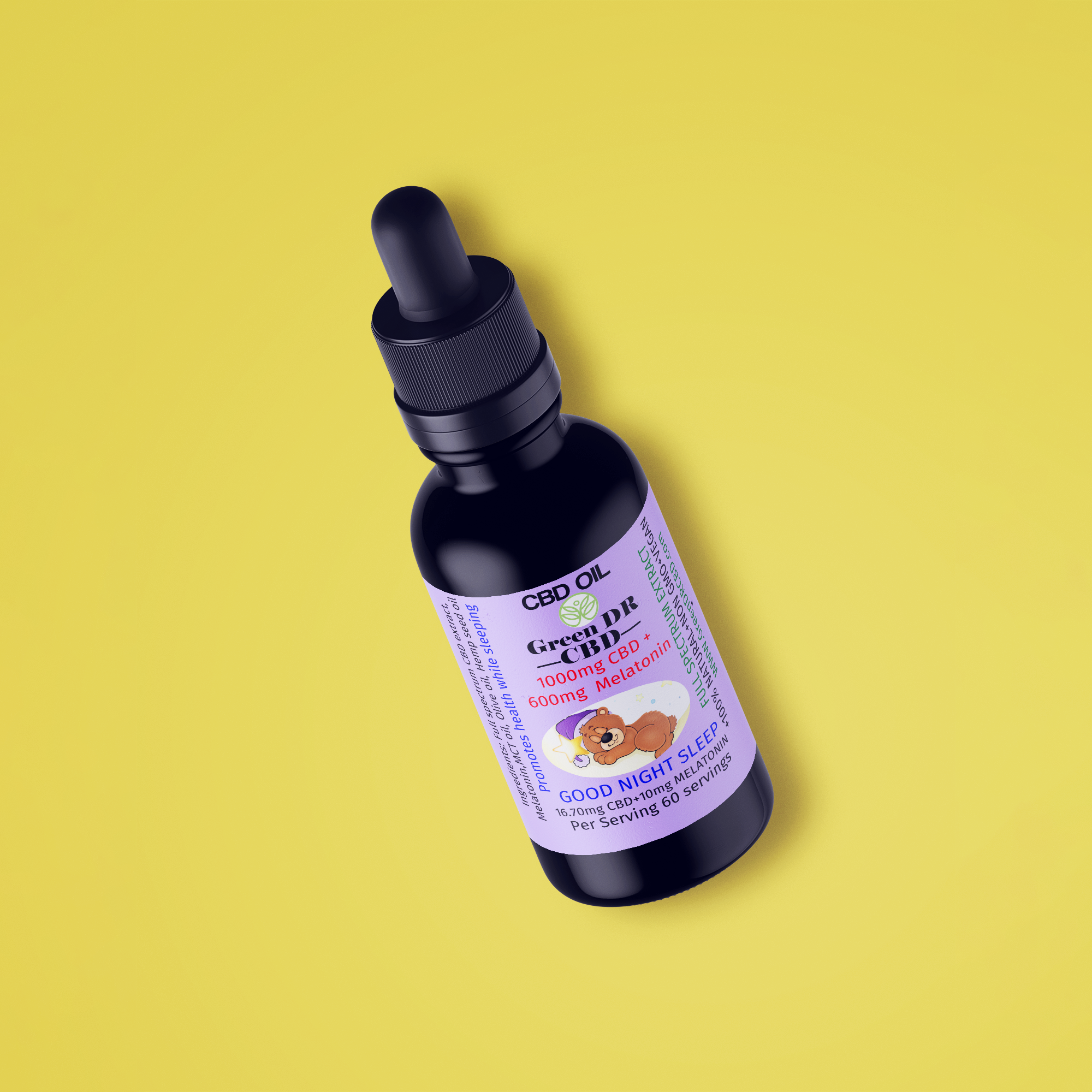 CBD Sleepy Tincture (1000mg + Melatonin)
