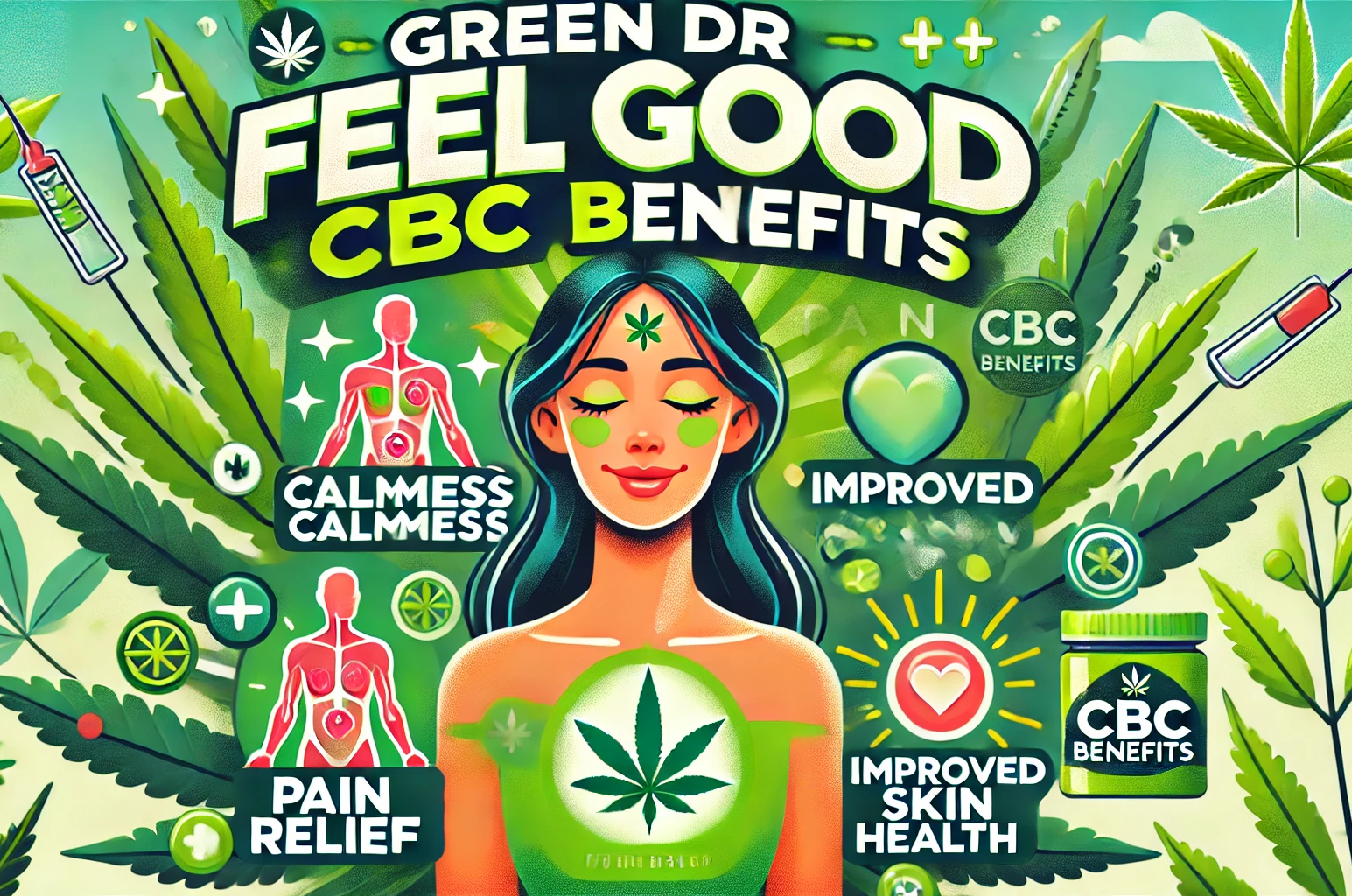 Green DR FEEL GOOD CBC Benefits