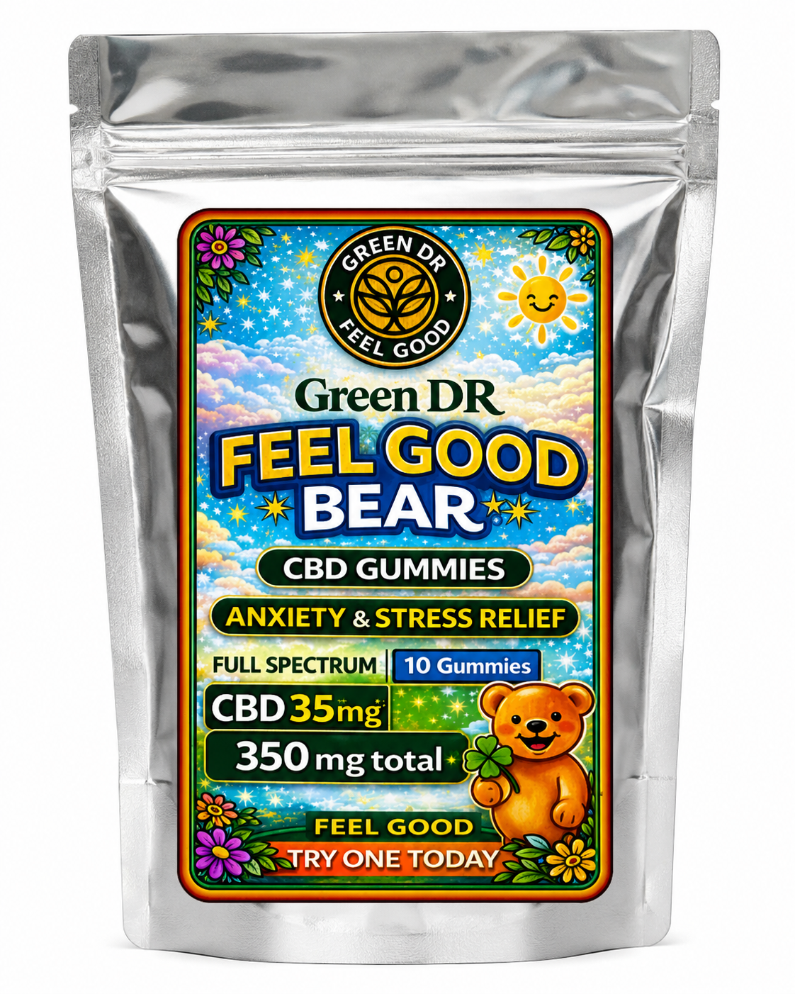 CBD Gummies for Anxiety & Stress Relief | Green DR CBD