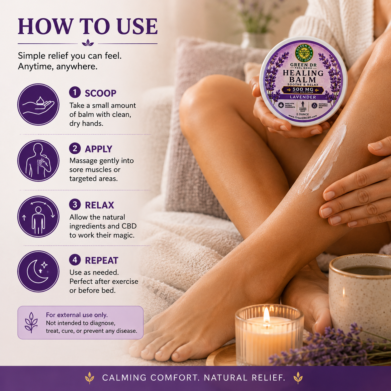 CBD Salve for Joint Comfort and Relaxation