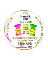 CBD Positive Energy Gummy Bears