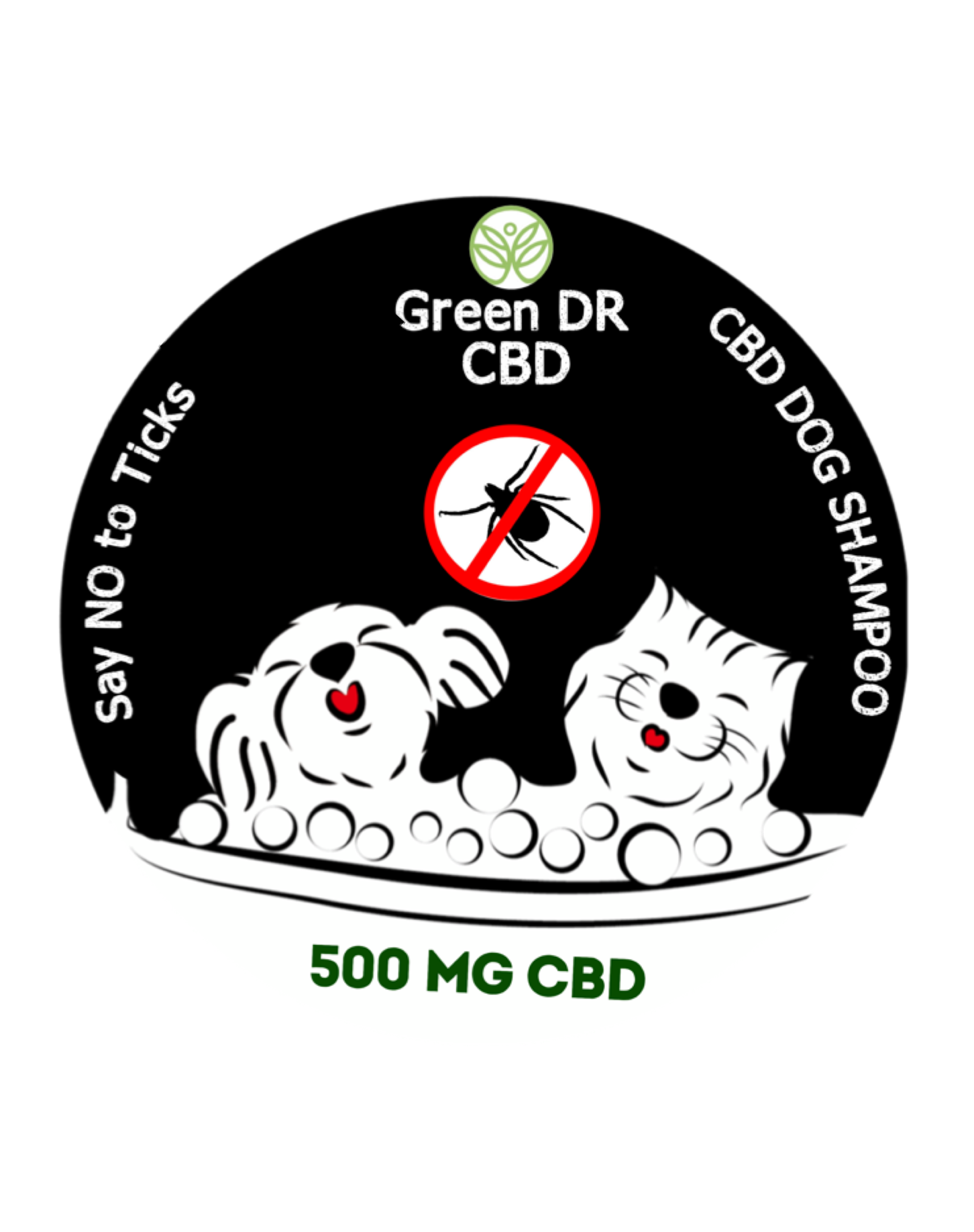 CBD Dog Shampoo / Bar Soap - Anti Ticks - The Original Green DR CBD