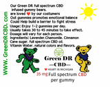 Green DR CBD FEEL GOOD gummies