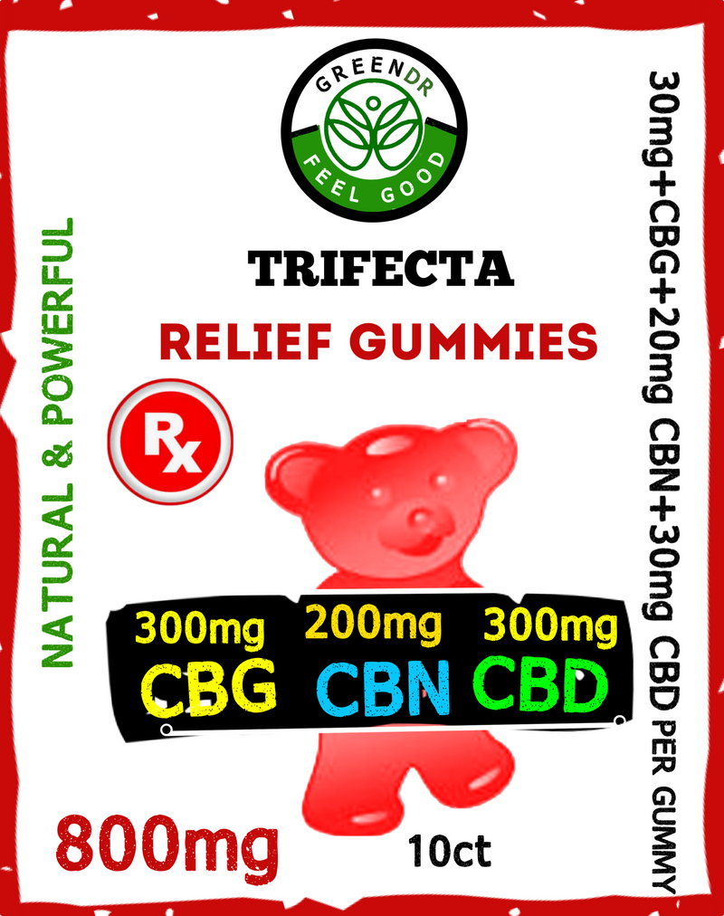 CBD Trifecta  Relief Gummy Bears