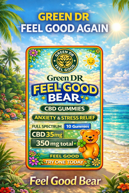 CBD Gummies for Anxiety & Stress Relief | Green DR CBD - The Original Green DR CBD