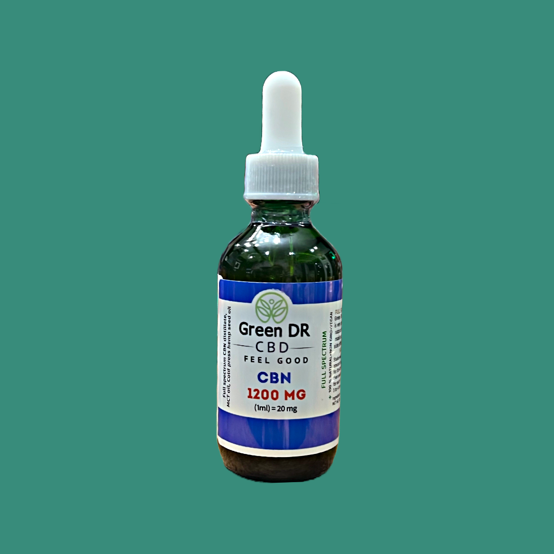 CBN Tincture 1200 mg - The Original Green DR CBD