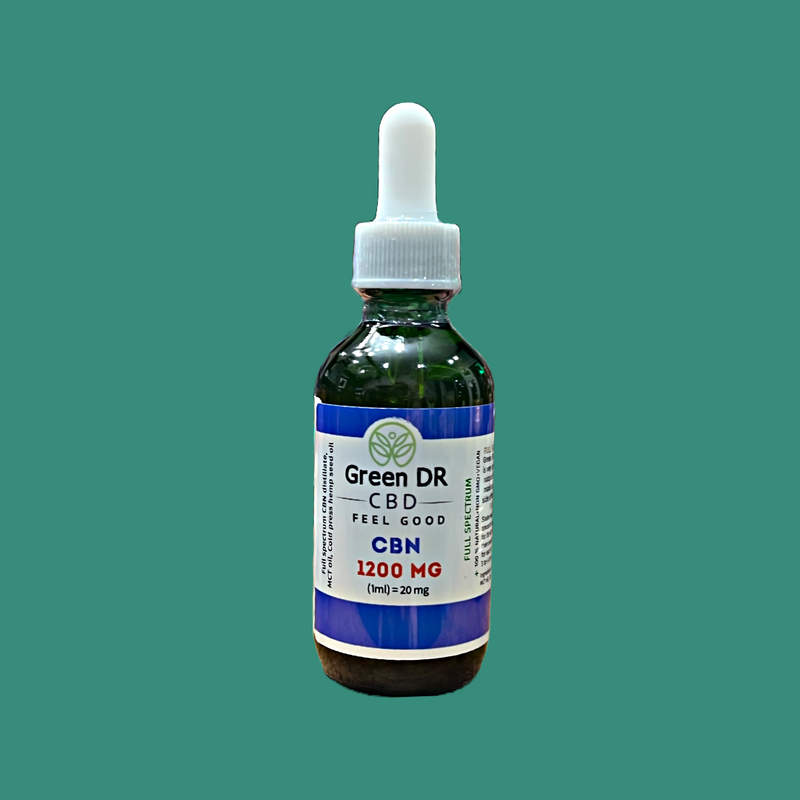 CBN Tincture 1200 mg for potential benefits with  Sleep ,Glaucoma ,chronic muscle pain...